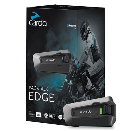 Cardo Packtalk Edge Single - kypäräpuhelin Cardo Packtalk Edge Single - kypäräpuhelin